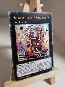 Yugioh Magidolce-Königin Tiaramisu, Quarter Century Secret Rare 1. Auflage NM - Bild 1 von 9