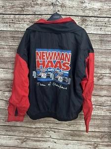 Formula One F1 Rare Vintage Newman Haas Indy Car Racing Team Varsity Jacket XL - Picture 1 of 3