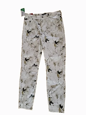 BUFFALO Havana High Rise Soft Stretch Floral Ankle Pant Size 8/29 NEW - Image 1 of 4