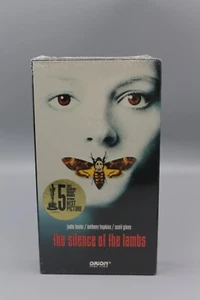 Silence of the Lambs VHS werkseitig versiegelt Wasserzeichen 1991 Orion Hype Aufkleber - Bild 1 von 6