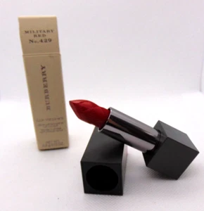 BURBERRY LIP VELVET Matte Lip Colour No.429 Military Red 0.12oz/3.5g NIB - Picture 1 of 1