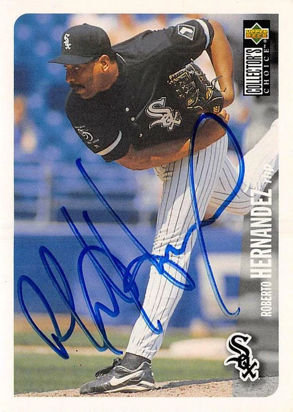 Roberto Hernandez autographed baseball card (White Sox) 1996 Upper Deck #96 - Image 1 of 1