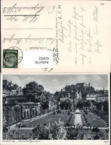 624922,Salzburg Mirabellgarten m. Festung Hohensalzburg - Picture 1 of 1