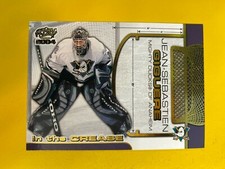 25388 2003-04 Pacific In the Crease #1 Jean-Sebastien Giguere DUCKS