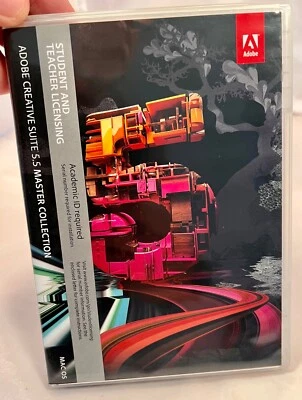 Adobe Creative Suite 5.5 Master Collection, Mac OS, 3-DVD ROM Package- Academic - Image 1 of 2
