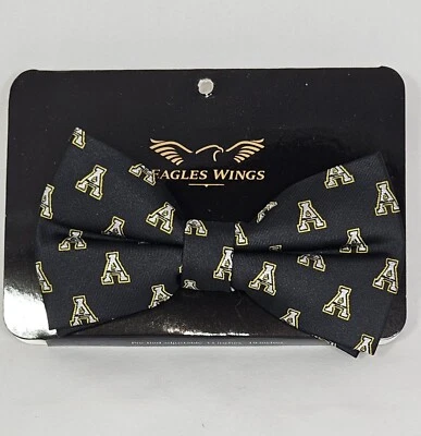 Мужской регулируемый лицензированный галстук-бабочка Appalachian State Black  - Изображение 1 из 3