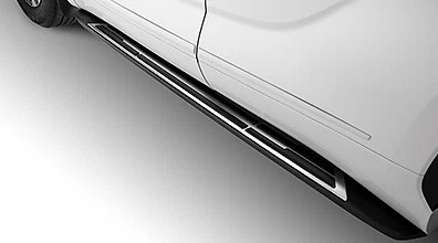 JUEGO DE 2 ESTRIBERAS DE ACERO INOXIDABLE OEM TOYOTA HIGHLANDER/HÍBRIDO 2020-2025 Foto 1 de 2