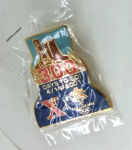 NIP: Salt Lake 2002 Olympic Pin, 300 Days To Go, 04/14/2001, Xerox - Picture 1 of 9