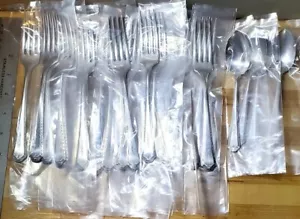 28 Pc Vtg. Tudor Plate Oneida Community Silverware Engrave Central ME Church - Picture 1 of 4