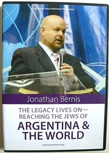 JONATHAN BERNIS Audio CD The Legacy Lives on Reaching Jews of Argentina & World - Picture 1 of 3