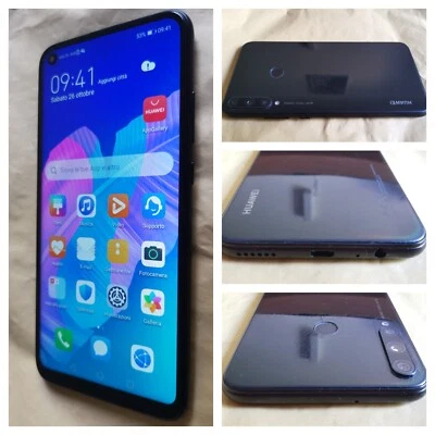 Huawei P40 Lite E ART-L29 - 64GB - Midnight Black (Sbloccato) (Dual SIM) - Immagine 1 di 4