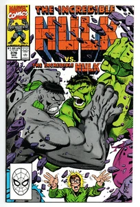 El Increíble Hulk #376 (1990) en muy buen estado + primer Agamenón hijo de Loki - Hulk vs Hulk Gris - Imagen 1 de 2