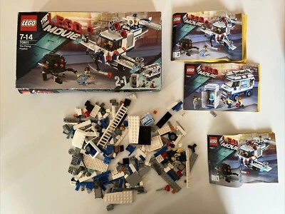 LEGO 70811 La LEGO Película The Flying Flusher Incompleto Incontado Foto 1 de 4
