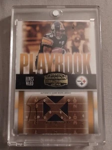 2006 Donruss Gridiron Gear Playbook O's Jersey 63/250 Hines Ward #PB-13 - Bild 1 von 1