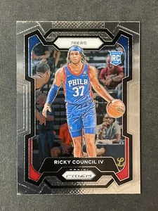 2023-24 Panini Prizm #294 Ricky Council IV Philadelphia 76ers RC - Picture 1 of 2