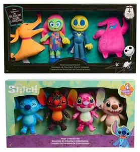 Plush Collector Set 2-Pack The Nightmare Before Christmas Neon & Disney Stitch🆕 - Picture 1 of 11