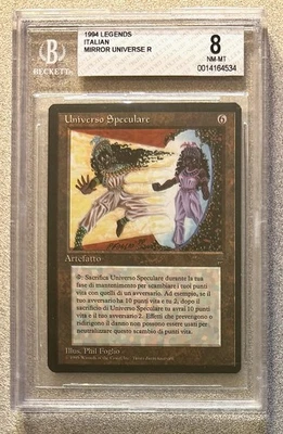 Mirror Universe MTG Legends Italian rare Artifact BGS NM-Mint 8 super clean - Image 1 of 2