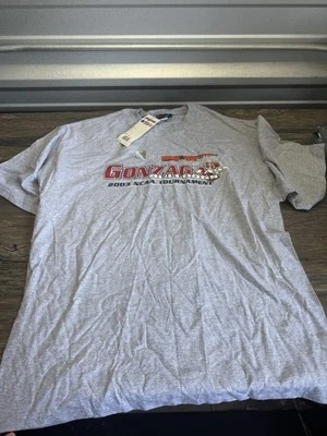 Camiseta vintage GONZAGA BULLDOGS 2003 NCAA para hombre XL Deadstock Foto 1 de 4