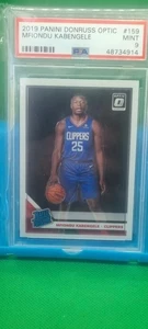 2019/20 Panini Donruss Optic Rated Rookie Mfiondu Kabengele Rc #159 PSA 9 Mint - Bild 1 von 6