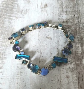 Konplott Armband "Ballroom" Blau-Silber Boho Chic Edel - Bild 1 von 4