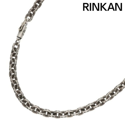 CHROME HEARTS Collana uomo argento 24 24 pollici cuori cromati CATENA CARTA usata b9257d219bf8246c7