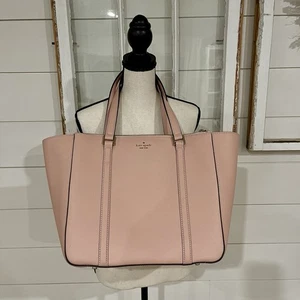 Kate Spade Newbury Lane Rose Check Leder Tasche/Schultertasche - Bild 1 von 10