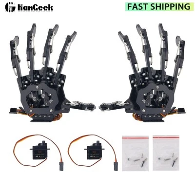 Mechanical Claw Clamper Gripper Arm 5Fingers Right & Left Hand for Robot DIY - Image 1 of 4