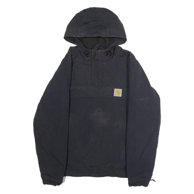 Carhartt WIP Nimbus Herren Pullover Jacke Blau Nylon Kapuze XS - Bild 1 von 4