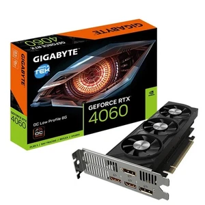 Gigabyte Nvidia Geforce RTX 4060 Oc Low Profile LP 8GB GDDR6 Video Card PC - Picture 1 of 5