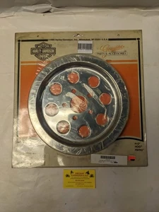 OEM H-D CHROME BELT SPROCKET COVER (40284-90) - Picture 1 of 2