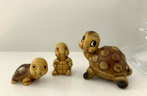 HAGEN RENAKER Set tartarughe in porcellana miniatura (3) pezzi come nuove - Foto 1 di 7