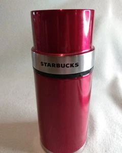 Bicchiere Starbucks 2006 acciaio inox rosso borraccia caffè thermos 17 oz nuovo senza etichette - Foto 1 di 13