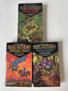 Piers Anthony APPRENTICE ADEPT Series Vintage Lot of 3 Paperback Del Rey 4,6,7 - Picture 1 of 14