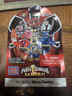 Mega Bloks Power Rangers Samurai Mini Action Figure Series 1 - Image 1 of 2