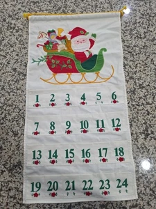Vintage HOUSE OF HATTEN Christmas Countdown Calendar - Picture 1 of 4
