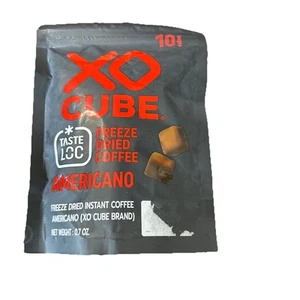 XOCube gefriergetrockneter Instantkaffee Americano. 10 Würfel pro Packung. Exp 7:26 - Bild 1 von 2