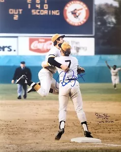 Autogramm Steve Blass und Bob Robertson Pittsburgh Pirates 16x20 Foto mit Echtheitszertifikat - Bild 1 von 1