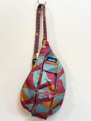 KAVU Mini Rope Sling Bag ~ Mod Mountain - Image 1 of 4
