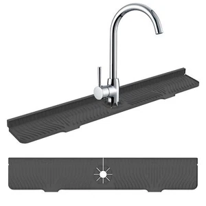 33 Inch Sink Faucet Mat, Kitchen Sink Splash Guard, Faucet Splash Guard, Sink... - Picture 1 of 7
