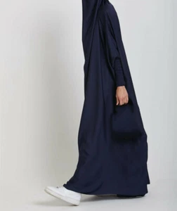 Ramadan Eid Muslim Hijab Robe for Woman Abaya Arab Islamic Prayer Clothing Dress - Picture 1 of 25