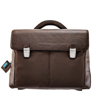 Piquadro Frame Brown Organized briefcase with two gussets CA1044FR/M - Picture 1 of 1