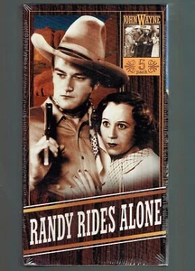 Randy Rides Alone Western VHS John Wayne Factory Sealed - Bild 1 von 2