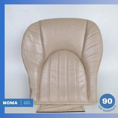 00-06 Jaguar X100 XK8 Cojín de asiento inferior delantero izquierdo del lado del conductor beige OEM Foto 1 de 4