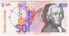 1992 Slovenia 50 Tolarjev 066532 Paper Money Banknotes Currency