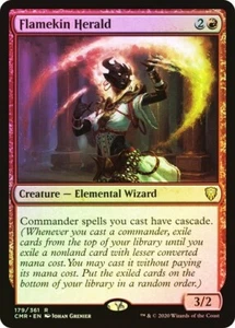 Flamekin Herald FOIL - 179/361 - Rare - Commander Legends CMR MTG - Picture 1 of 1