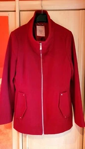 Schöner leichter Esprit Woll Mantel Jacke rot Gr.38 - Bild 1 von 6
