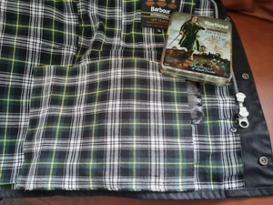 Barbour Green Tartan Section Patch from Thornproof Repair Kit New 300mm X 230mm - Picture 1 of 6