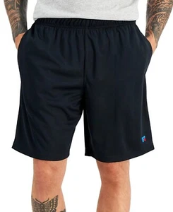 Russell Athletic Men's Mesh Performance 9" Shorts Black Size Small (5933) - Picture 1 of 3