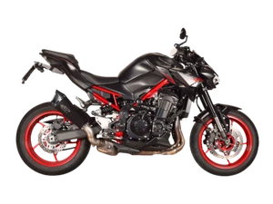 Spark Kawasaki Z900 "Konix Evo Dark" Slip-On Exhaust - Picture 1 of 6