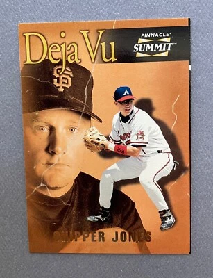 1996 Pinnacle Summit Chipper Jones / Matt Williams Deja Vu #161 - Image 1 of 2